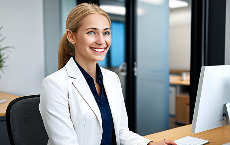 정서 인식 향상을 위한 피드백 받기 - Customer Service with Empathy**

"A friendly customer service representative, fully clothed in a pro...